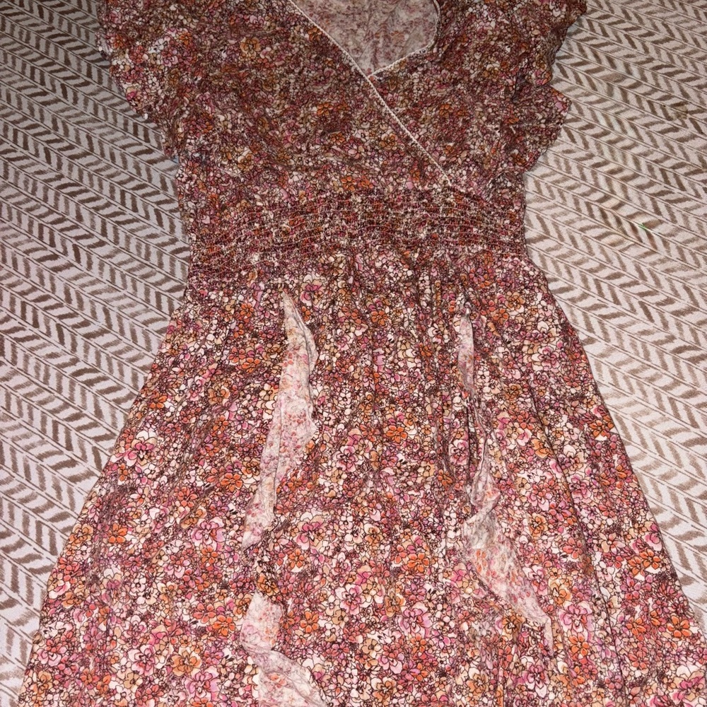 Floral Print Women's Dress